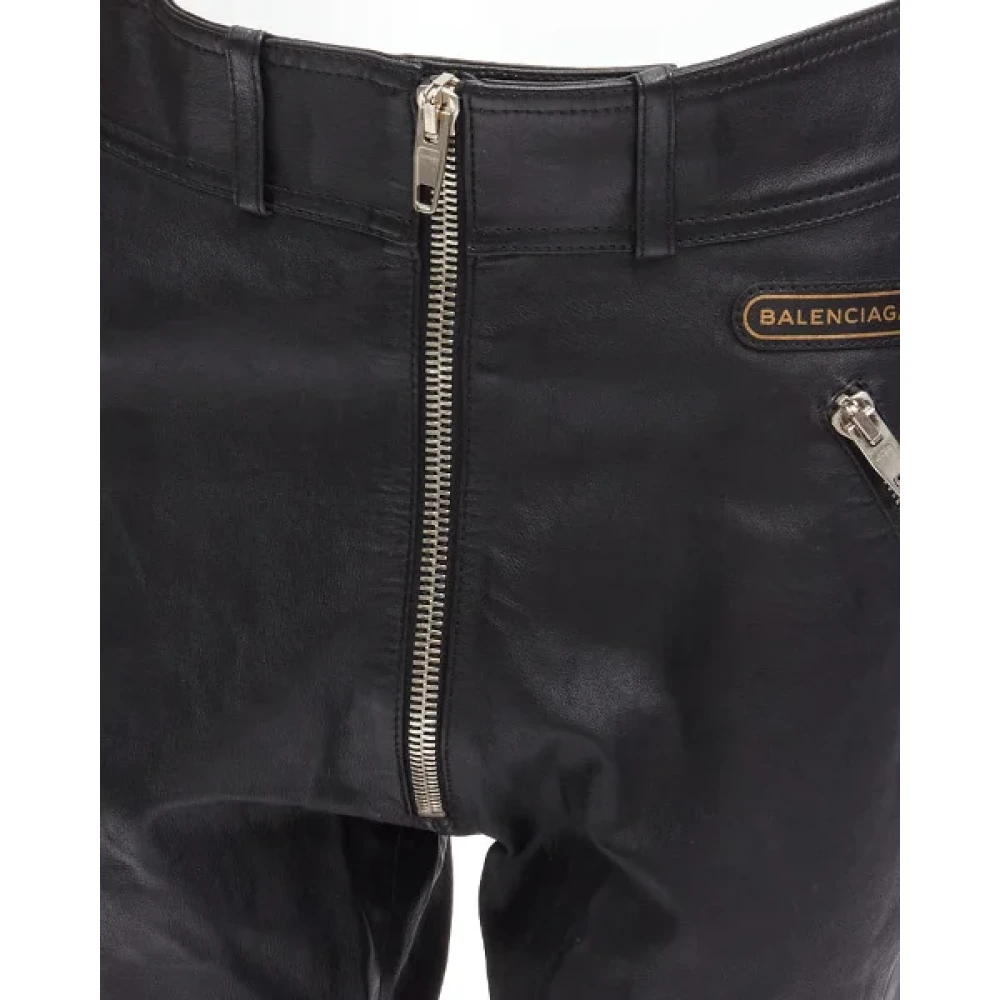 Balenciaga Vintage Pre-owned Leather bottoms Black Dames