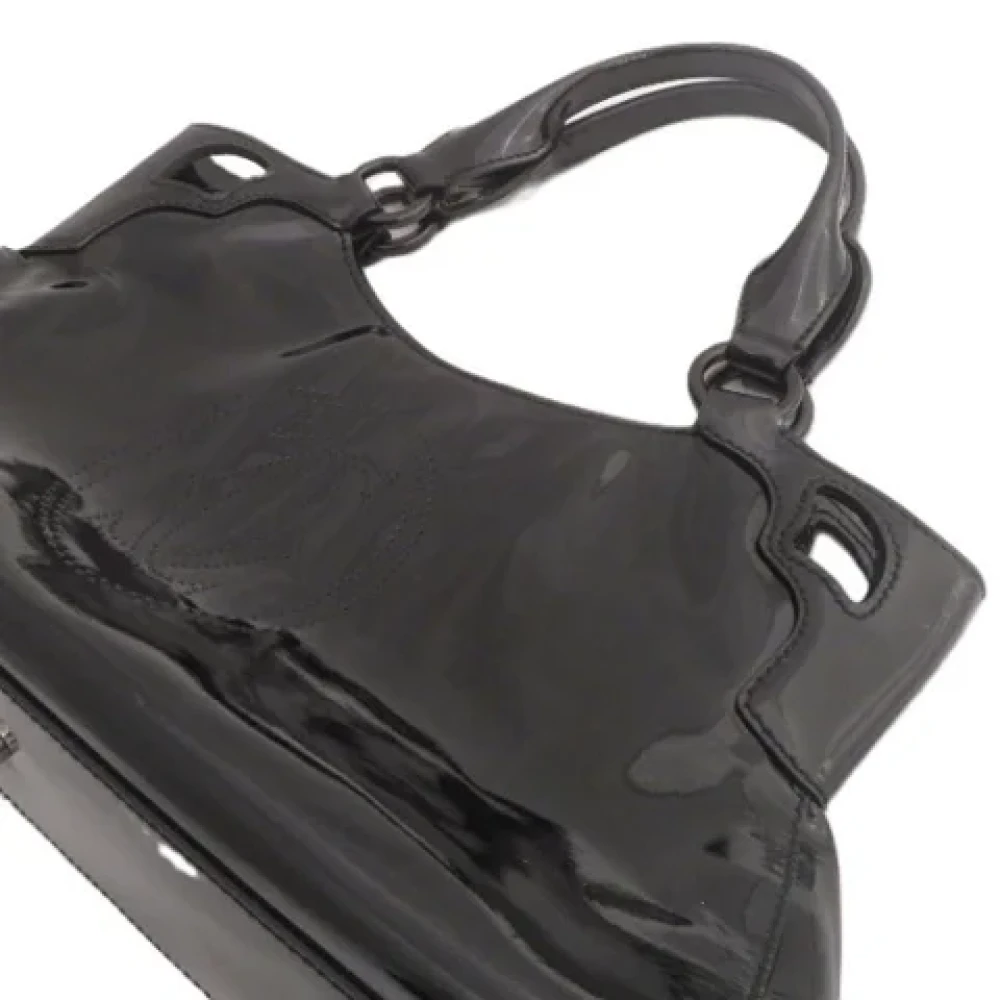 Cartier Vintage Pre-owned Leather shoulder-bags Black Dames