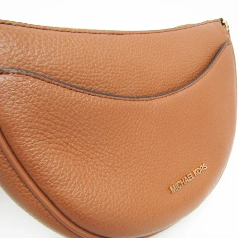 Michael Kors Pre-owned Leather shoulder-bags Brown Dames