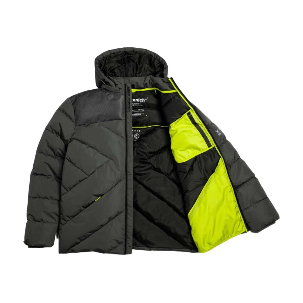 Munich Khaki Heren Puffer Jas Green Heren