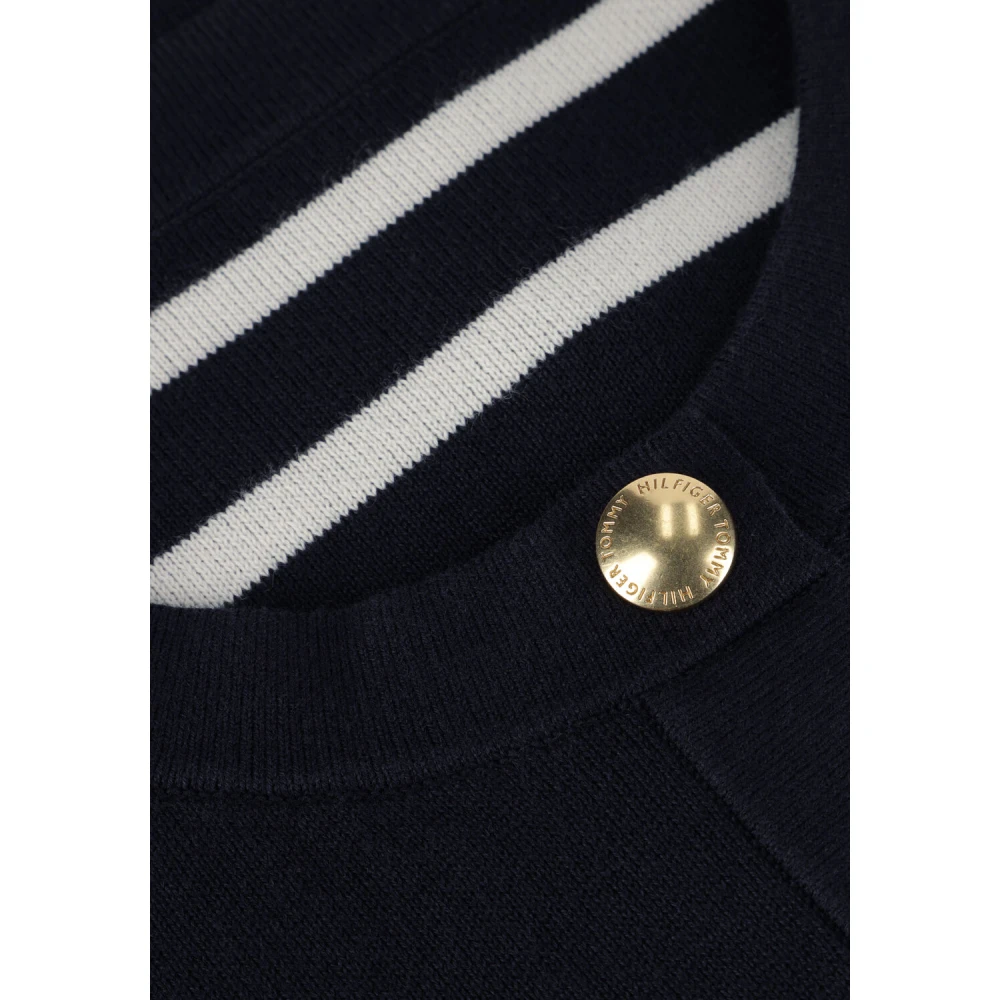 Tommy Hilfiger Blauwe Omkeerbare Vest voor Vrouwen Blue Dames