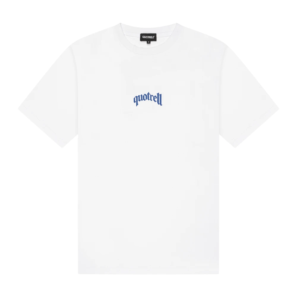 Quotrell Global Unity T-Shirt Heren Wit Blauw White Heren