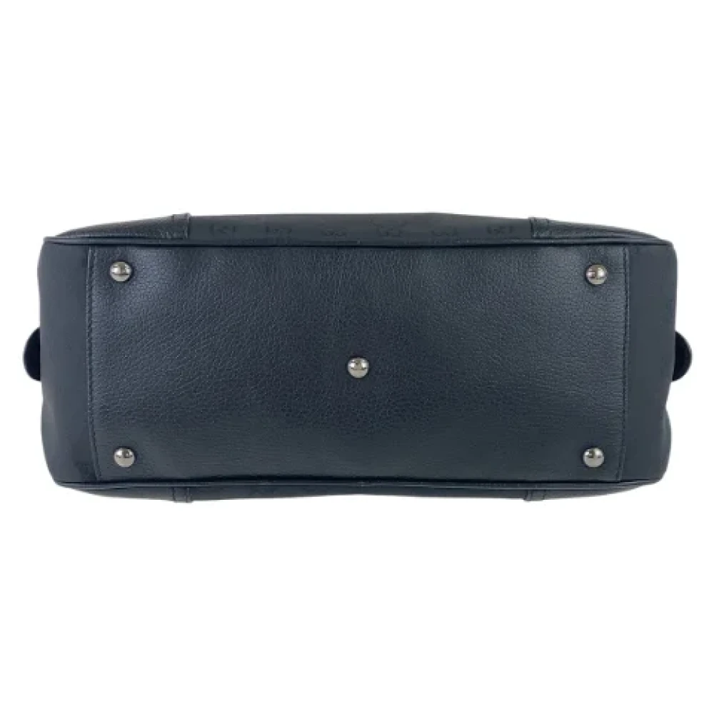 Gucci Vintage Pre-owned Canvas handbags Black Dames