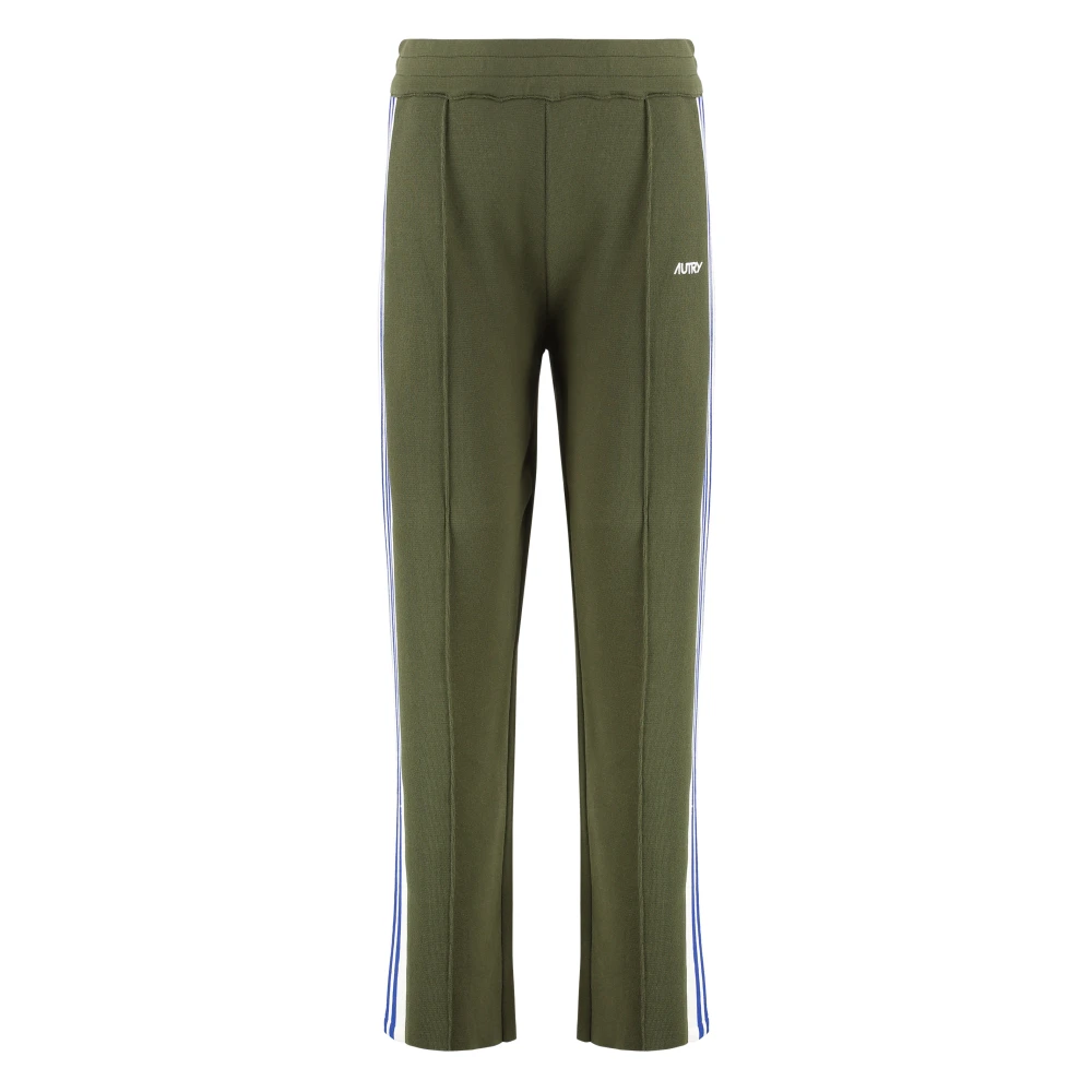 Autry Women's Green Viscose Joggers - Sweatpants - M - Trousers
