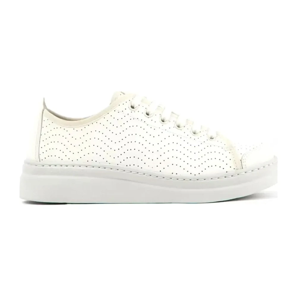 Camper Women's White Sneakers, 7 Uk, Natural Leisure Trainers
