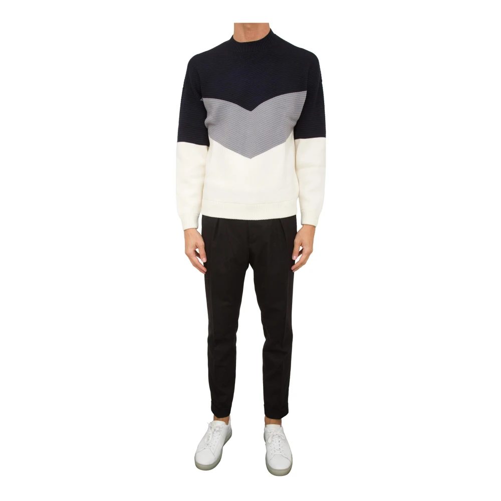 Emporio Armani Multicolor Pullover Trui Multicolor Heren