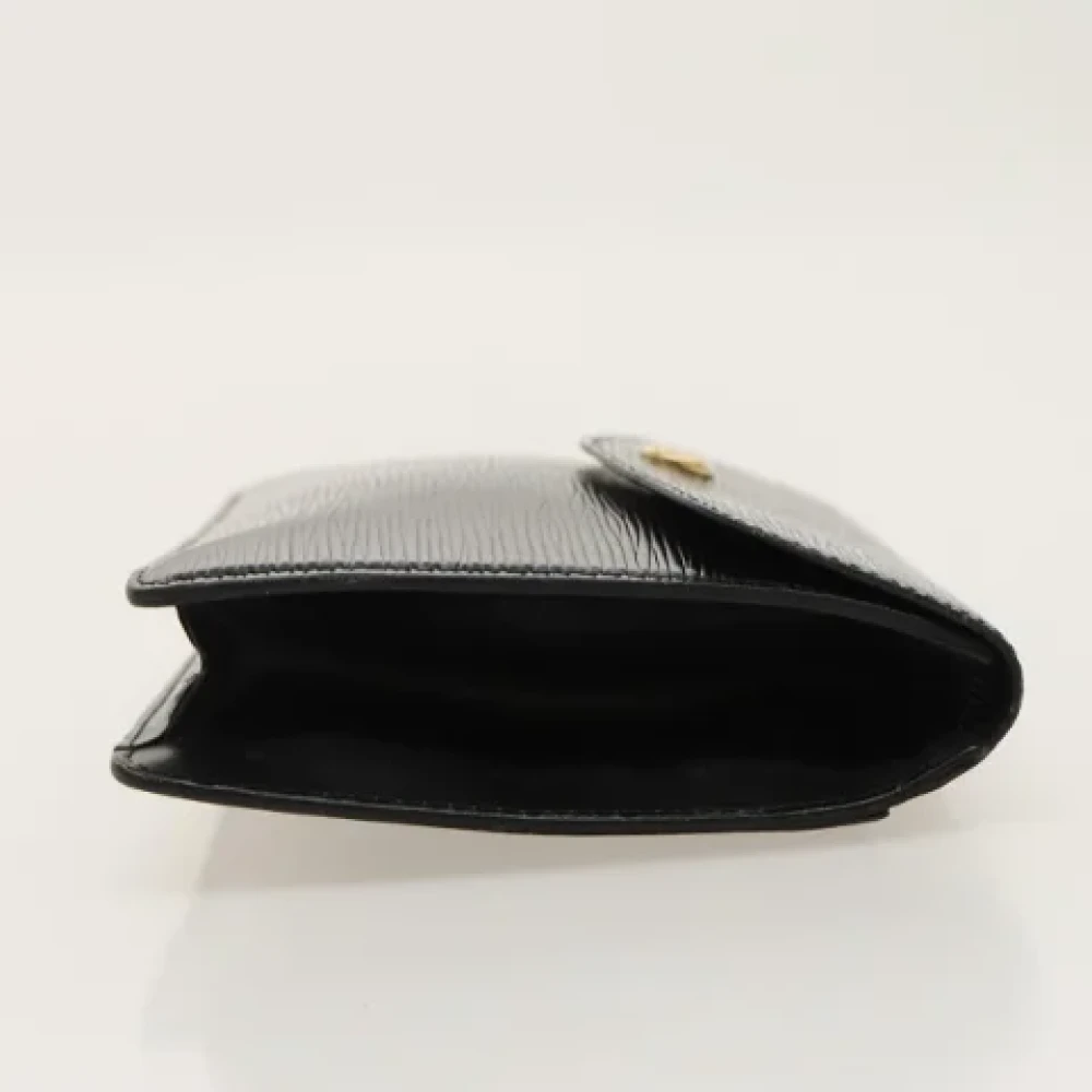 Louis Vuitton Vintage Pre-owned Leather clutches Black Dames