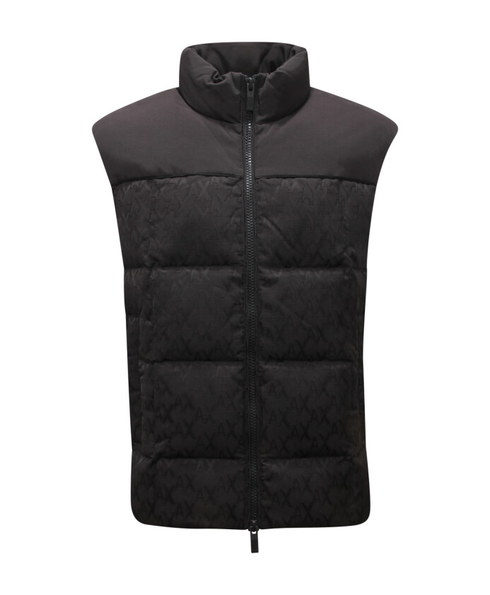 gilet-echange-modele-noir-polyester