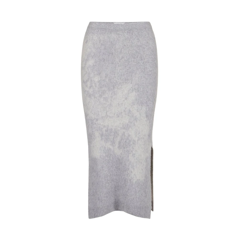 Iceberg Rok met slangeffect ontwerp Gray Dames