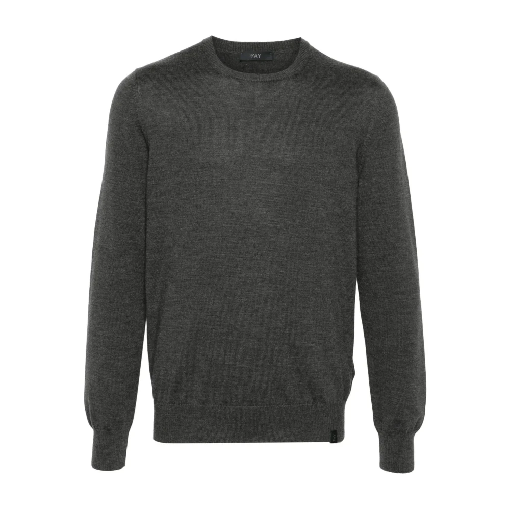 Knitwear > Round-neck Knitwear - - Fay - Modalova
