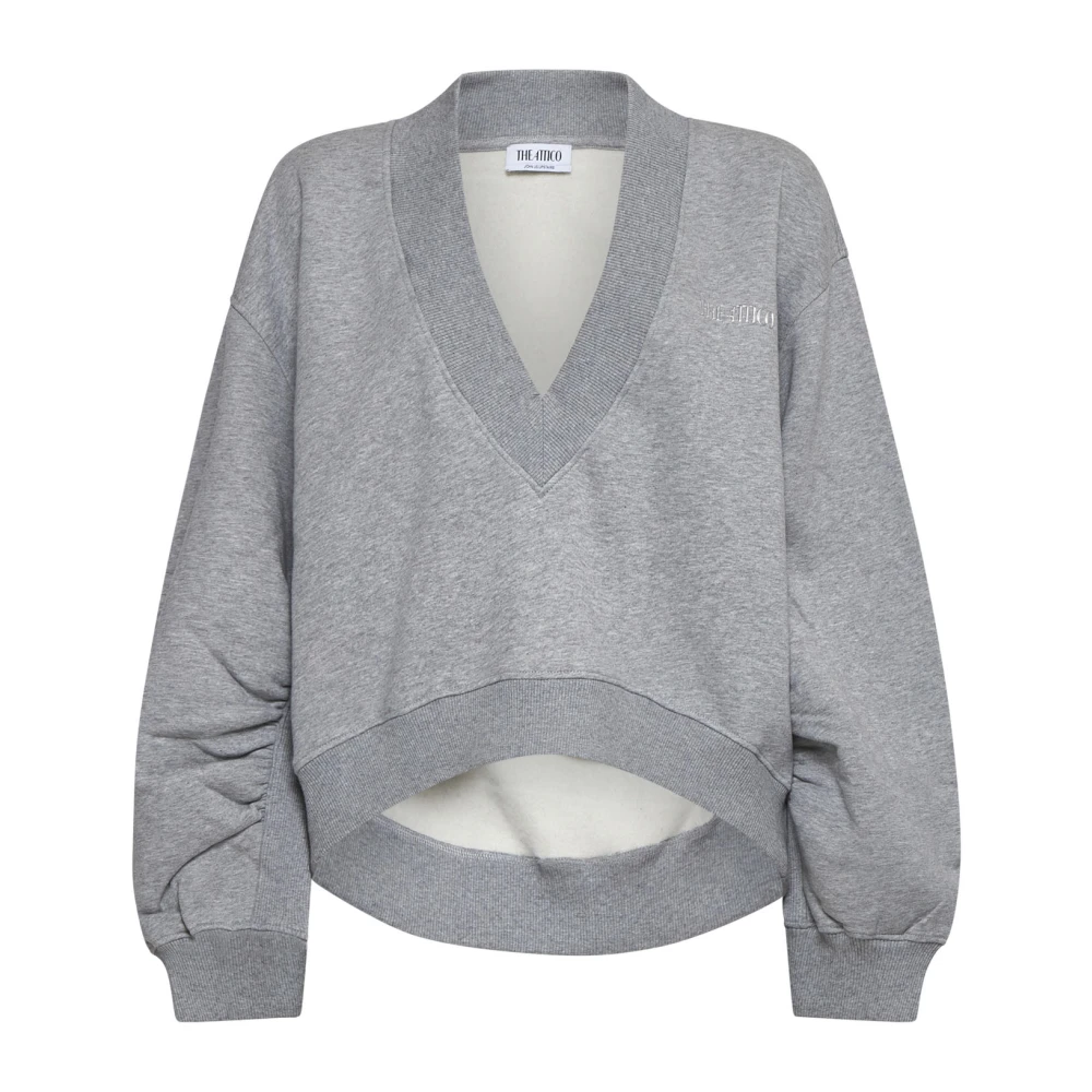 The Attico Stijlvolle Sweaters Collectie Gray Dames