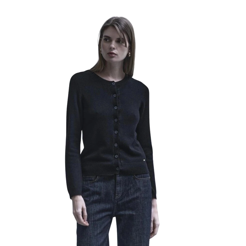 Kaos Mujer Negro Jerseys, Talla: S