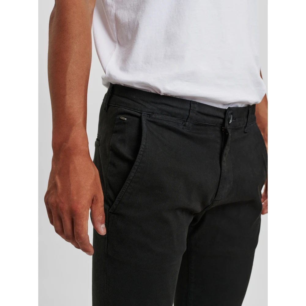 Gabba Chinos Black Heren