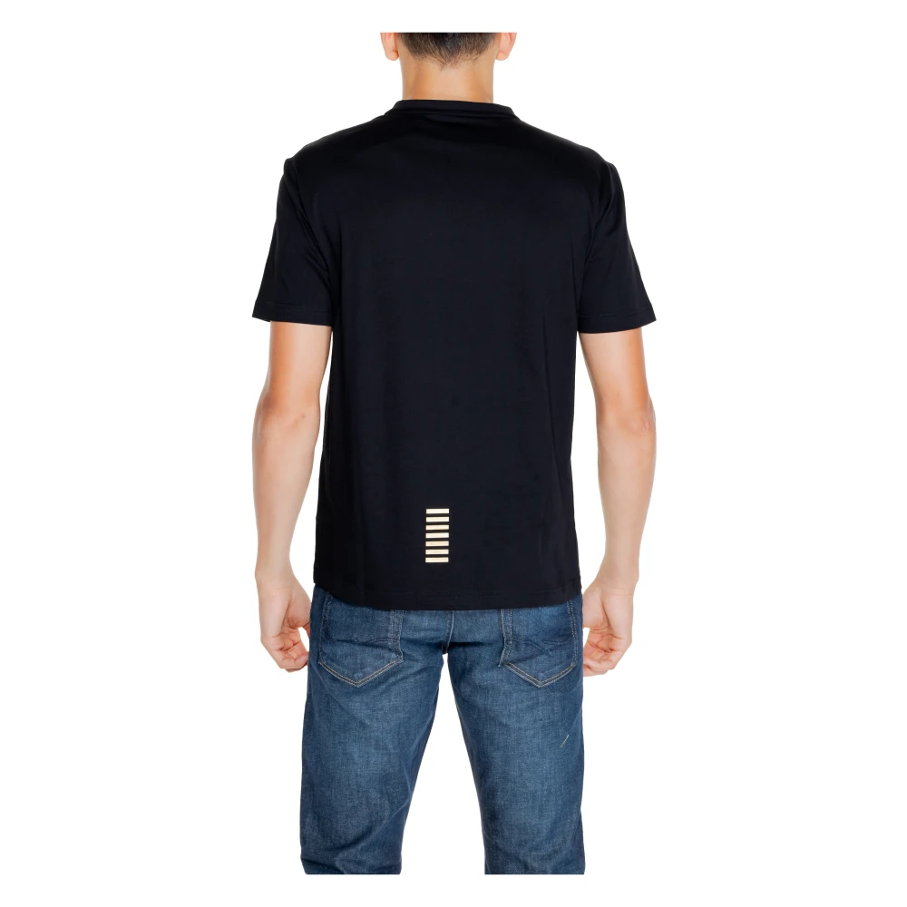 Emporio Armani EA7 Heren T-Shirt en Polo Collectie Black Heren