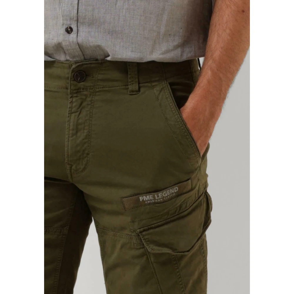 PME Legend Cargo Shorts Stretch Twill Nordrop Green Heren