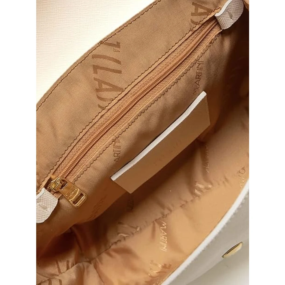 Alviero Martini 1a Classe Ivoor Geo Safari Schoudertas Beige Dames