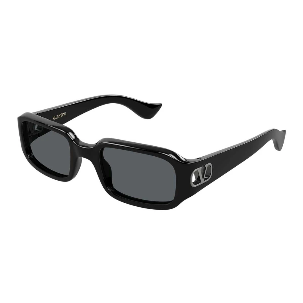 Valentino Unisex Black Vg0016s Sunglasses - Sunglasses - 53 Mm - Accessories