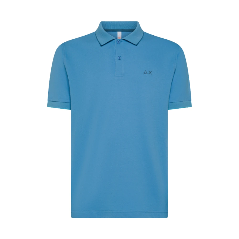 Sun68 - Tops > Polo Shirts - Blue - Sun68 - Modalova