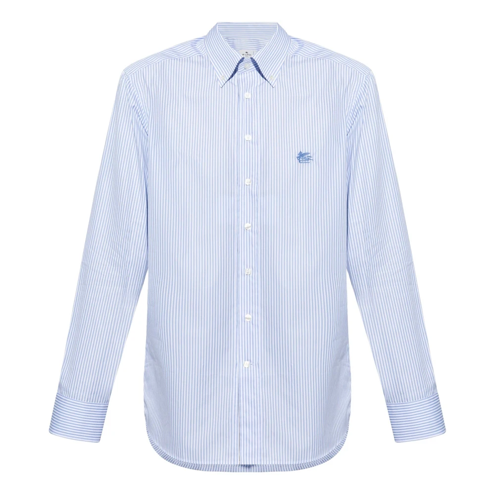 ETRO Roma Shirt Stijlvolle Modieuze Top Blue Heren