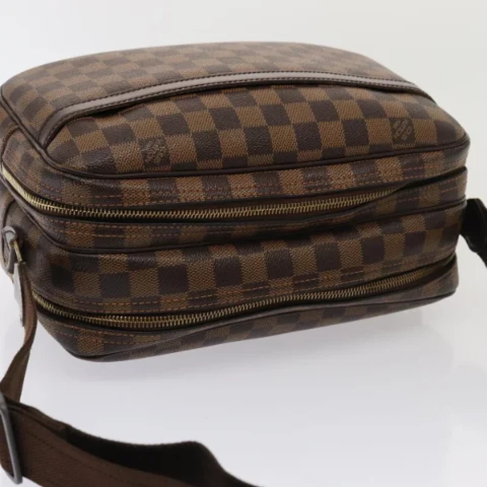 Louis Vuitton Vintage Pre-owned Canvas shoulder-bags Brown Dames
