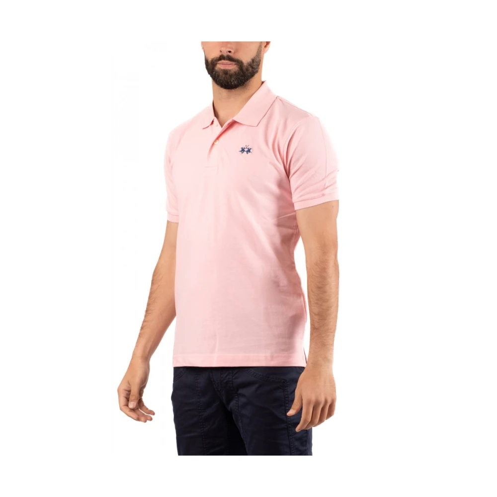LA MARTINA Heren Polo Shirt Pink Heren