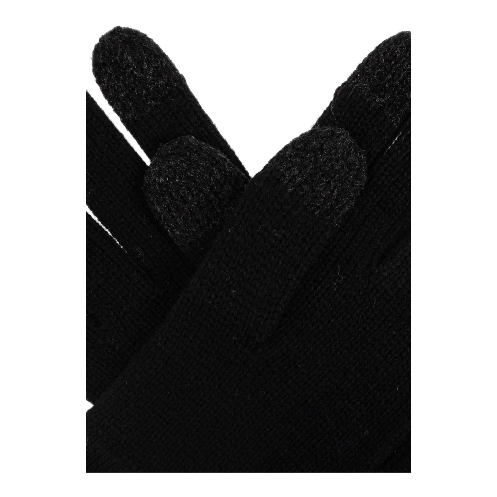 AllSaints Logo handschoenen Black Dames