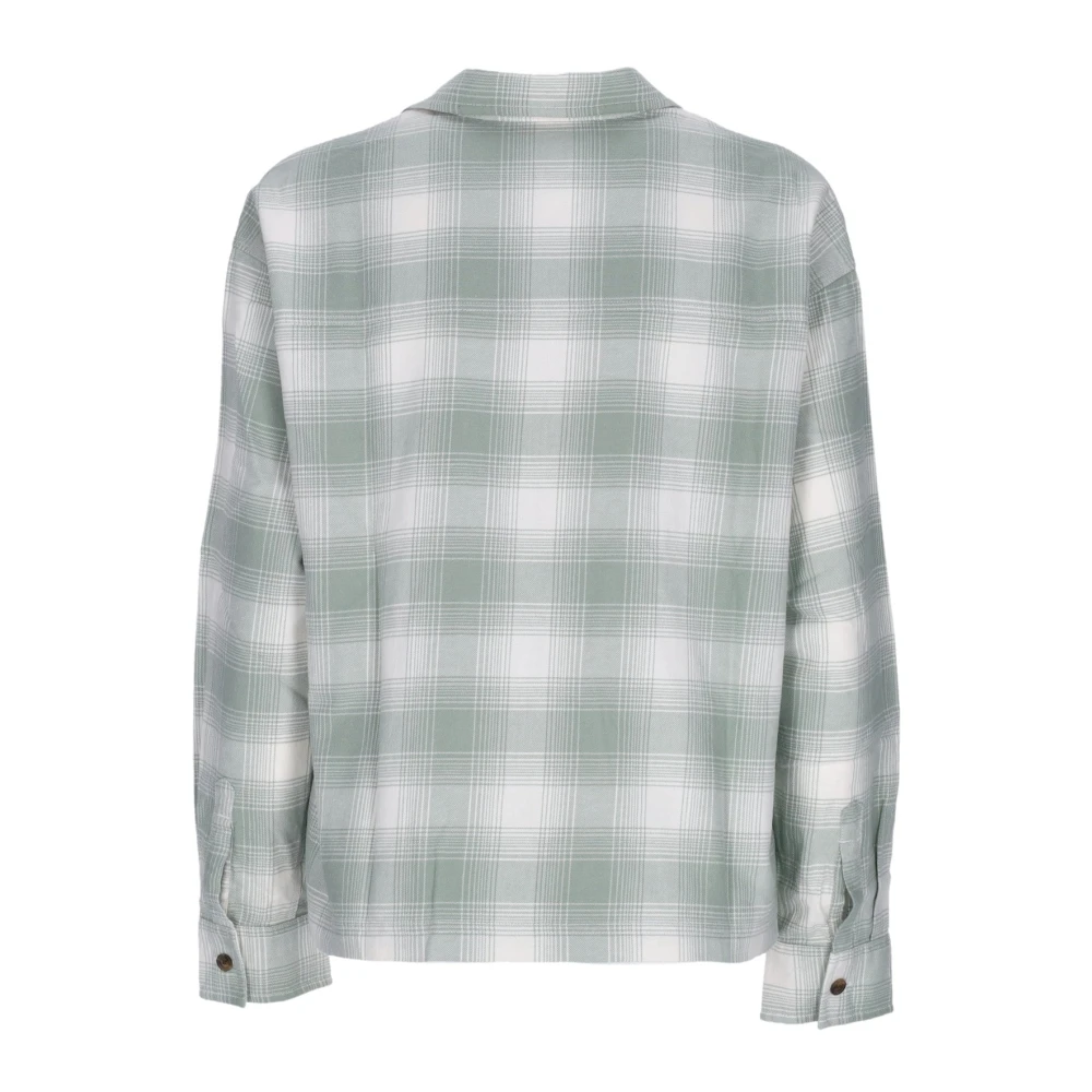 Carhartt WIP Lange mouw knoop shirt Misty Sage Green Dames