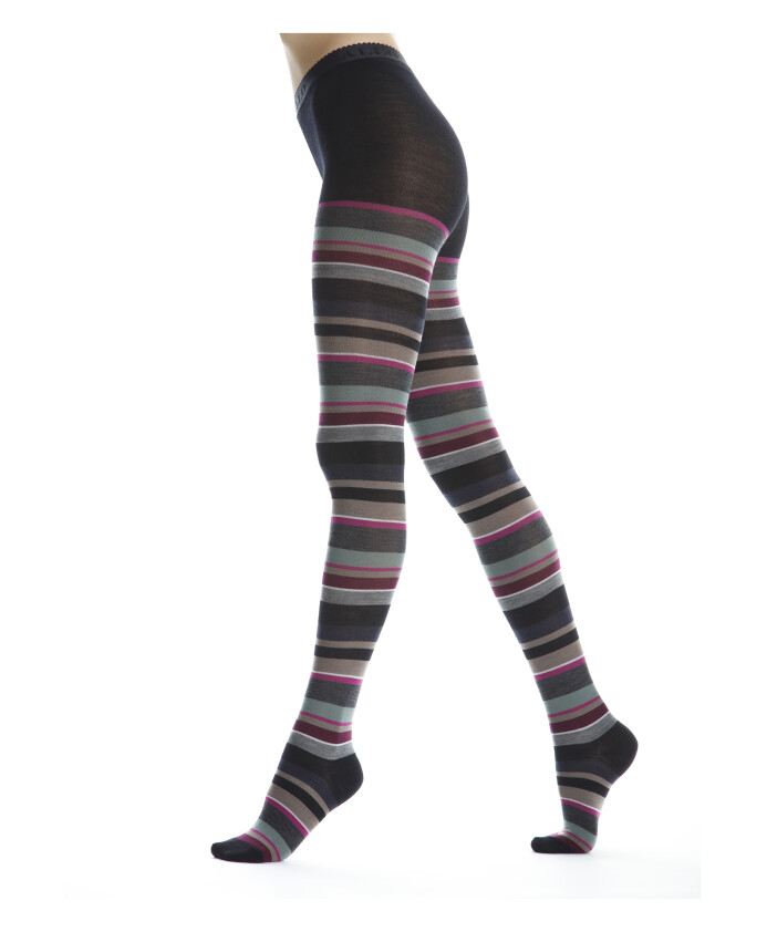collants-noirs-pour-femmes-a-rayures-multicolores