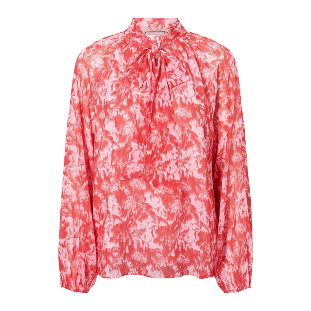 RUE de Femme Elegante Emilie Blouse in Mars Rood Red Dames