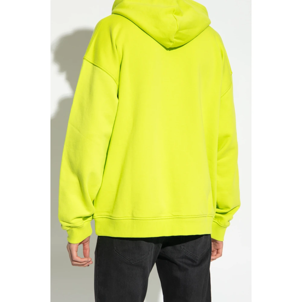Diesel S-Boxt-Hood-N2 hoodie Yellow Heren