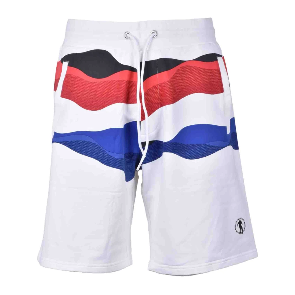 Bikkembergs Elastaan Katoenen Broek White Heren