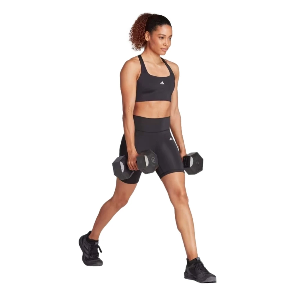 Adidas Optime 7 8 Short Legging Black Dames