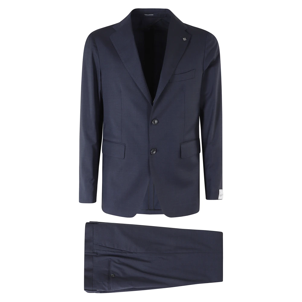 Tagliatore Mannelijk Blauw Kostuums Heren, M, Wol, Montecarlo Suit