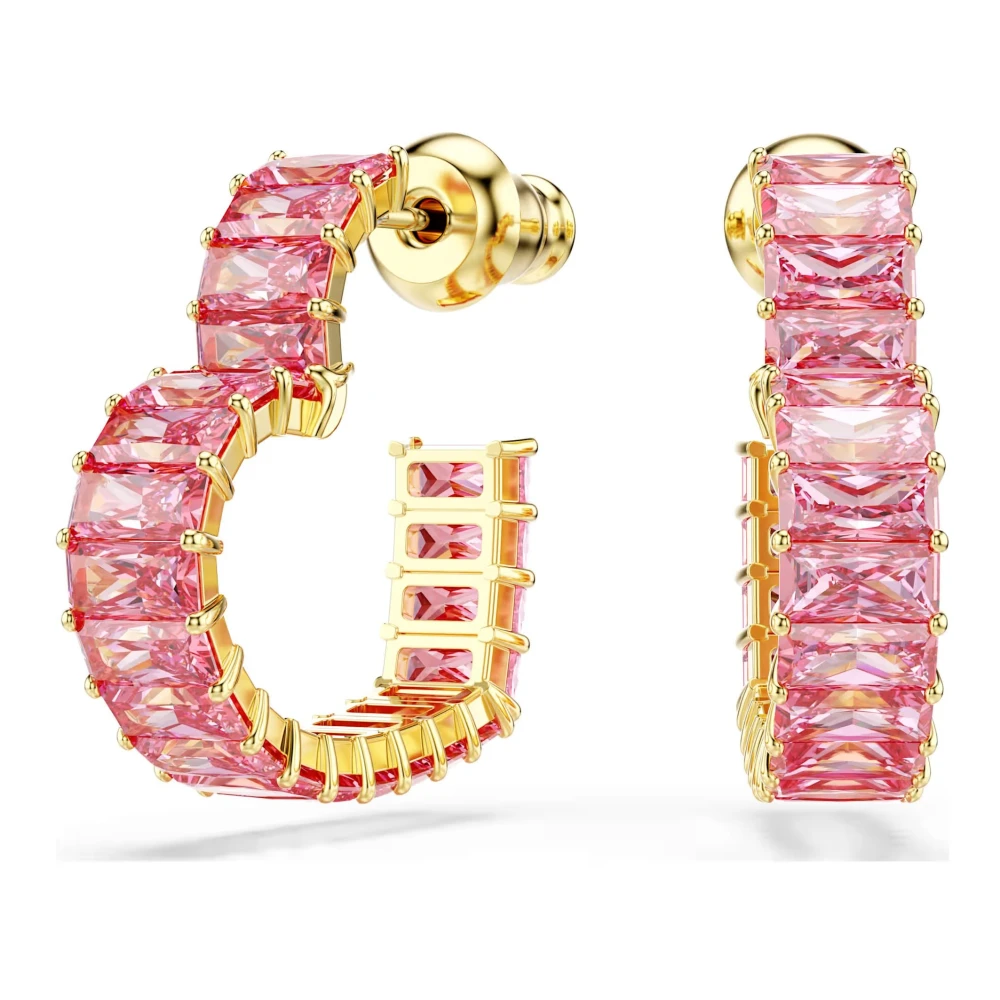Swarovski Women's Pink Watches - Earrings - One Size - Accessories
