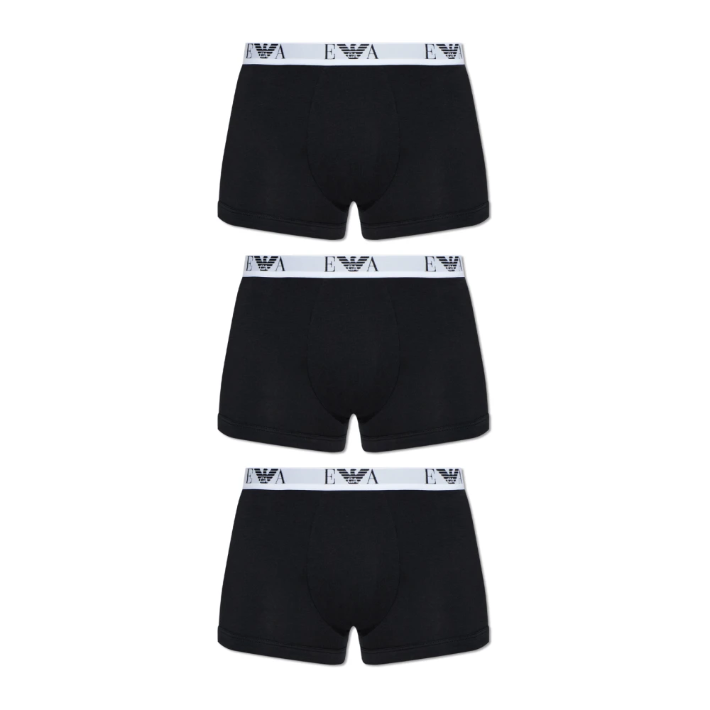 Emporio Armani Uomo Nero Mutande, 2XL, New,