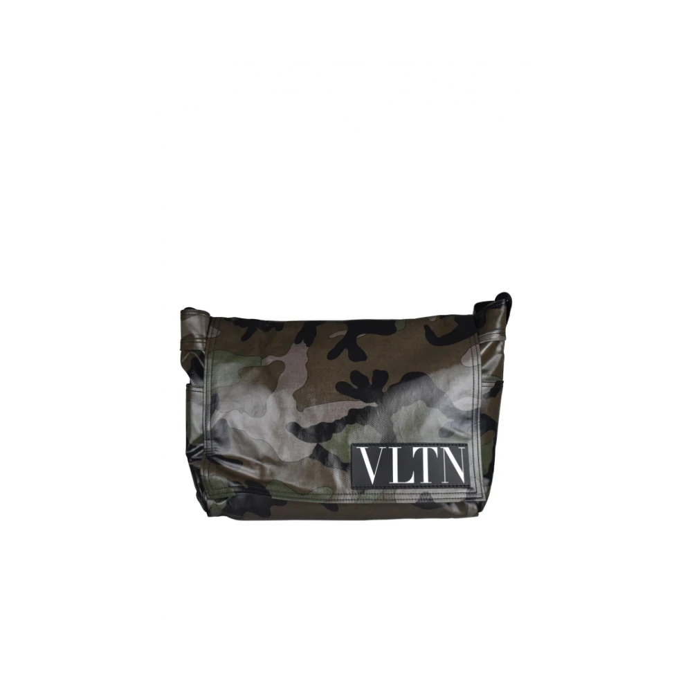 Valentino Garavani Luxe tas Valentino camouflageylon voor heren Green Heren