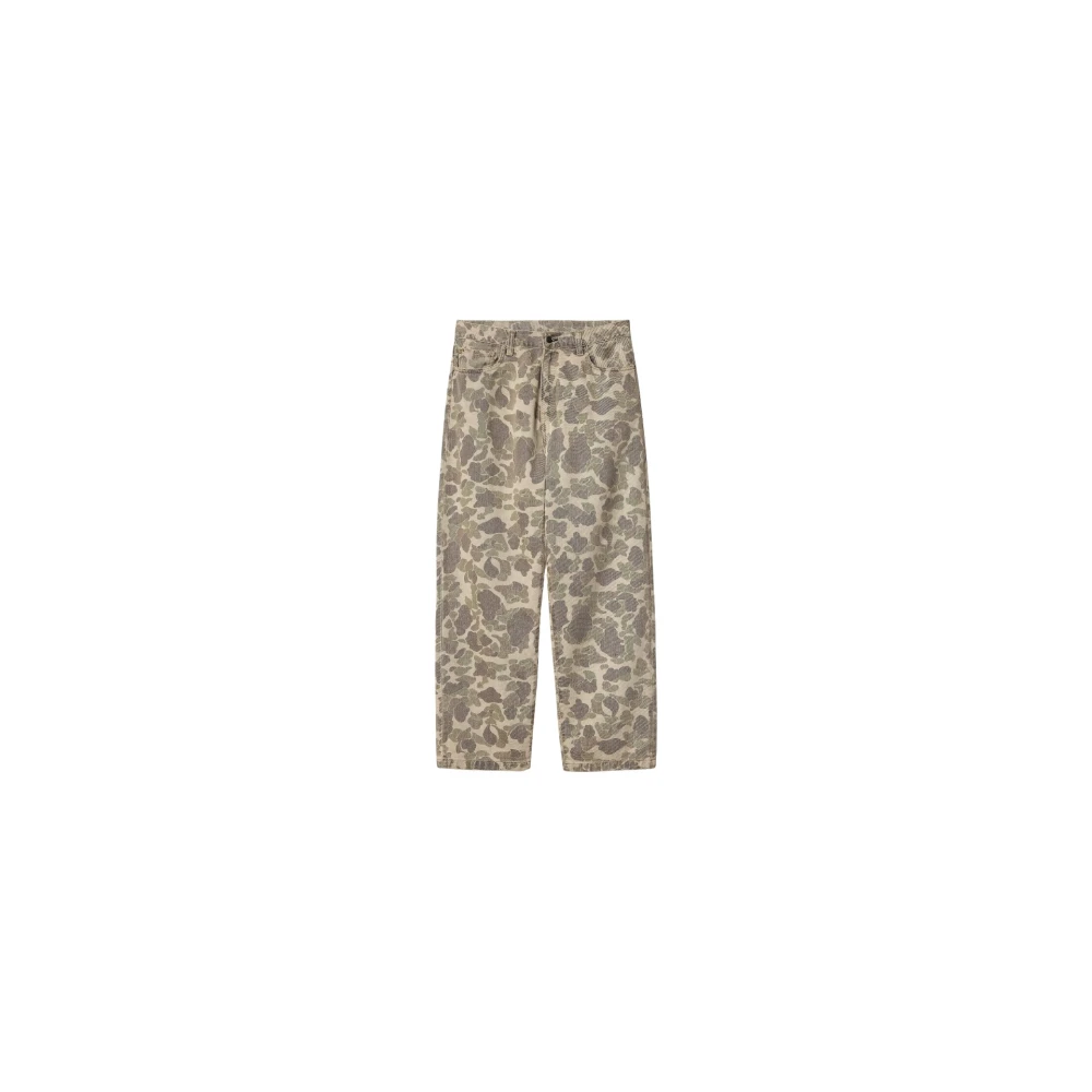 Carhartt WIP Camouflage Loose Fit Denim Broek Multicolor Heren