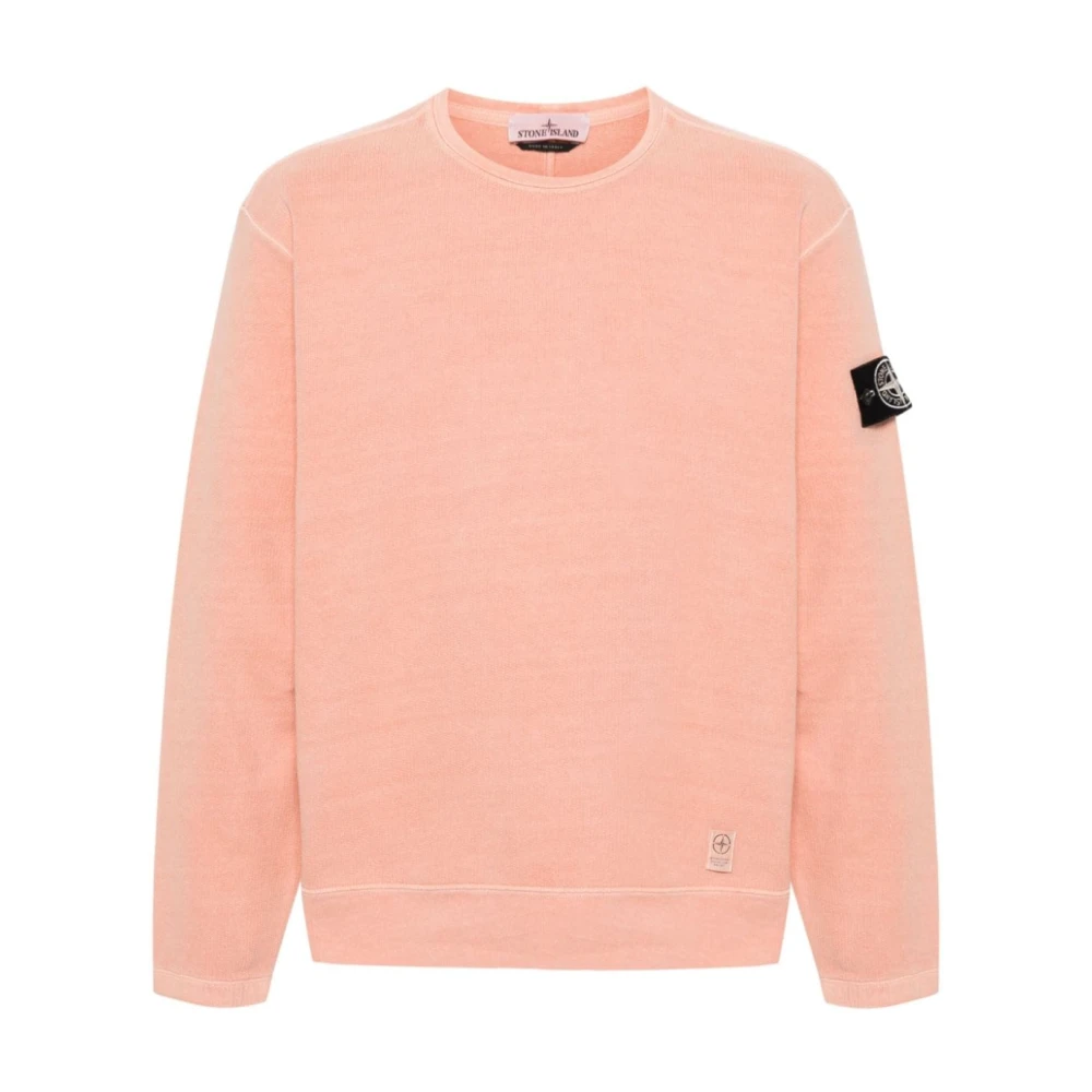 Stone Island Sweatshirts Pink Heren