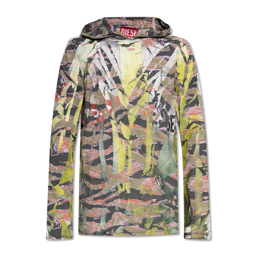 Diesel Unisex Multicolor Toppar Xs, T-Gillis T-Shirt