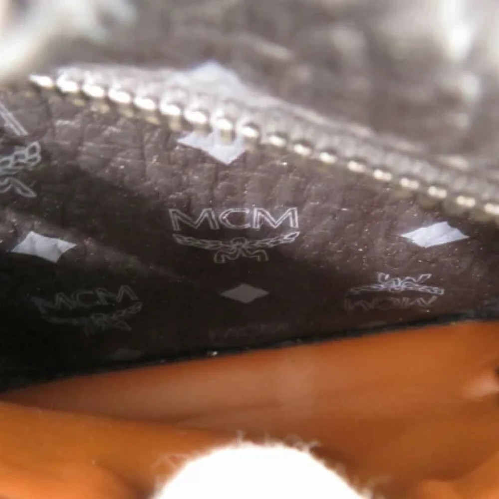 MCM Pre-owned Leather backpacks Black Dames