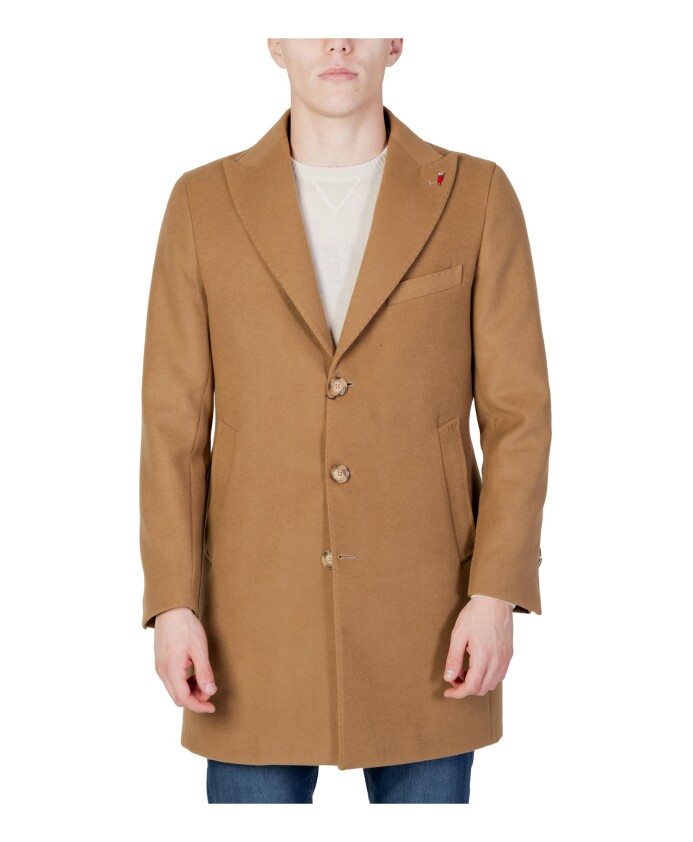 manteau-beige-a-boutons-et-col-en-v