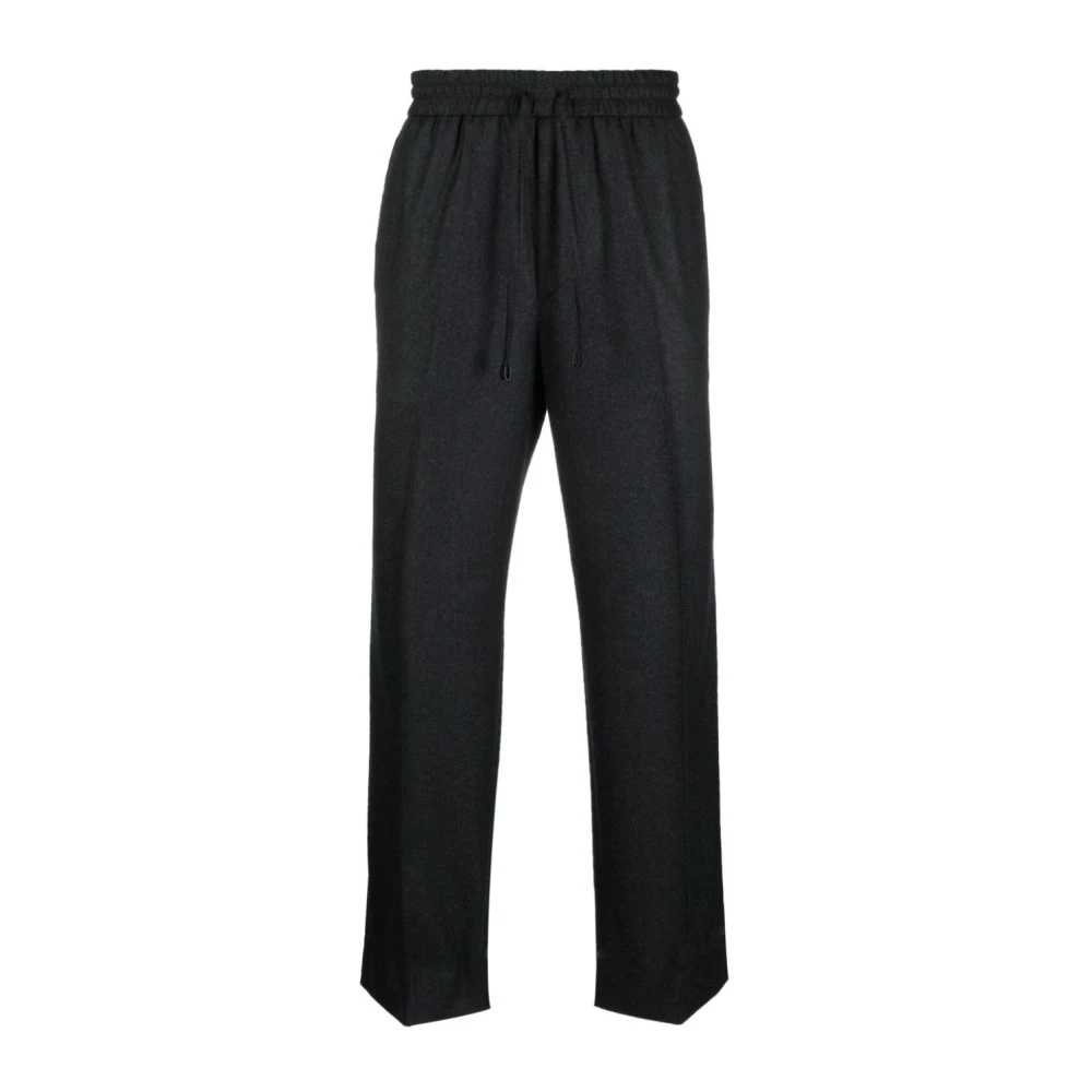 Brioni Heren Straight Grijs Casual Broek Gray Heren