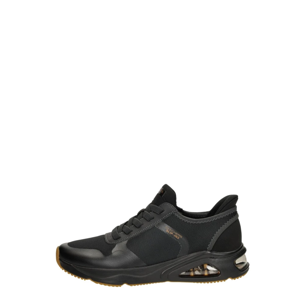 Skechers Tres-Air Uno Heren Schoenen Zwart