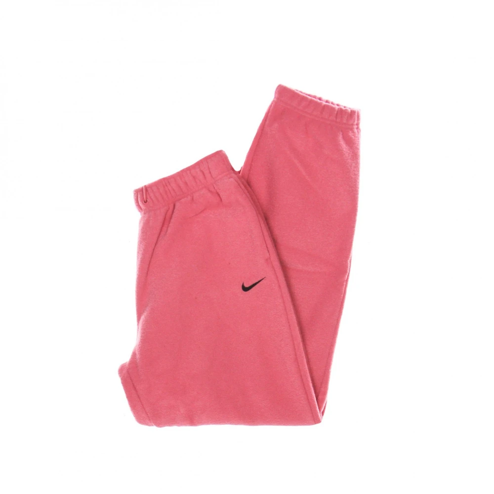 Nike Plush High Rise Jogger in Archaeo Pink Black Pink Dames