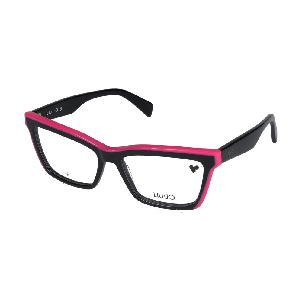 Liu Jo Women's Black Glasses, 54 Mm, /Fuchsia Stylish Eyeglasses Lj2783