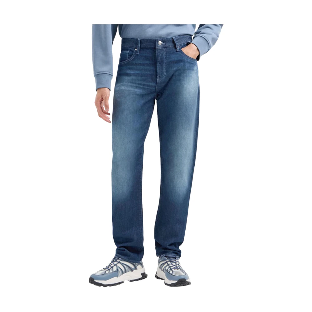 Armani Exchange Stijlvolle Broeken voor Mannen Blue Heren
