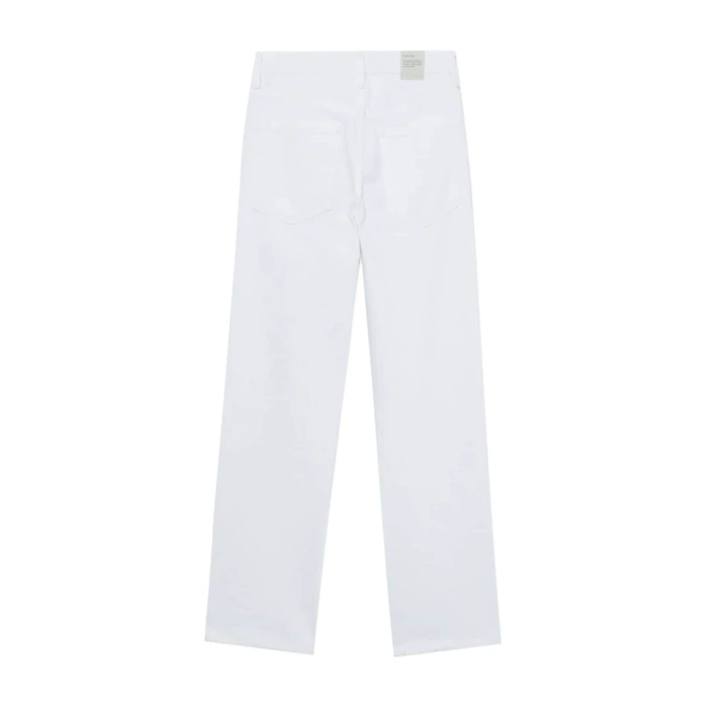 Agolde Witte biologisch katoenen denim jeans White Dames