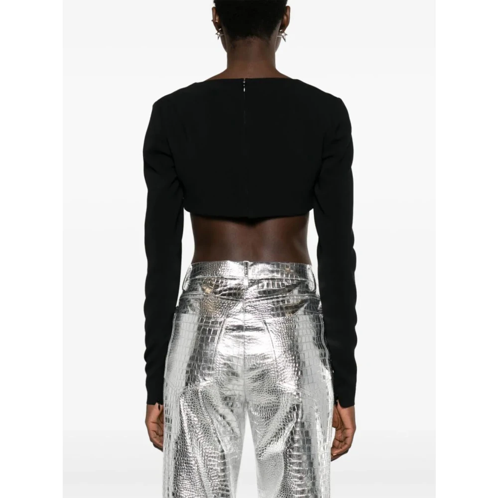 Dsquared2 Stijlvolle TOP voor mode-liefhebbers Black Dames