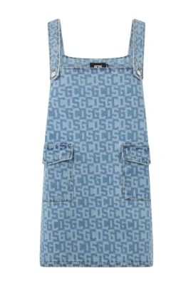 Monogram Denimklänning