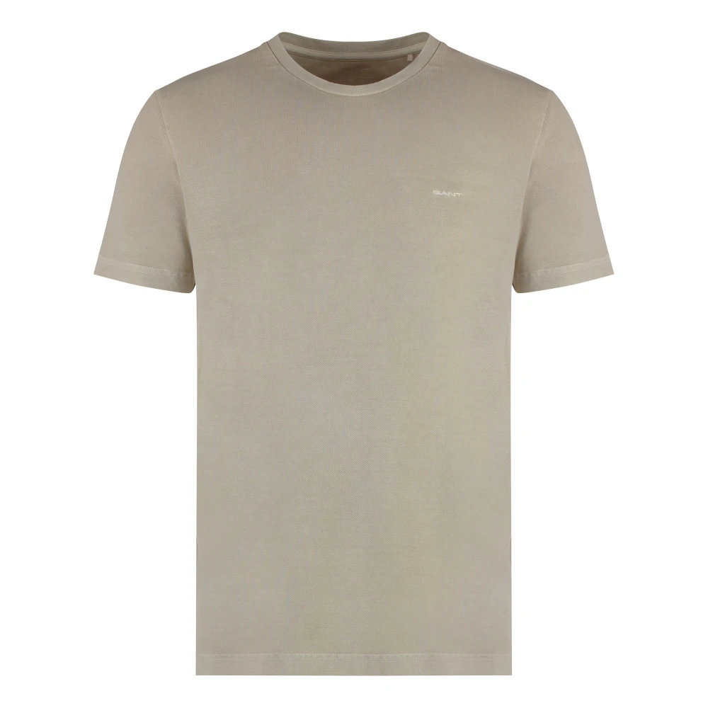 Gant - Tops > T-Shirts - Beige - Gant - Modalova
